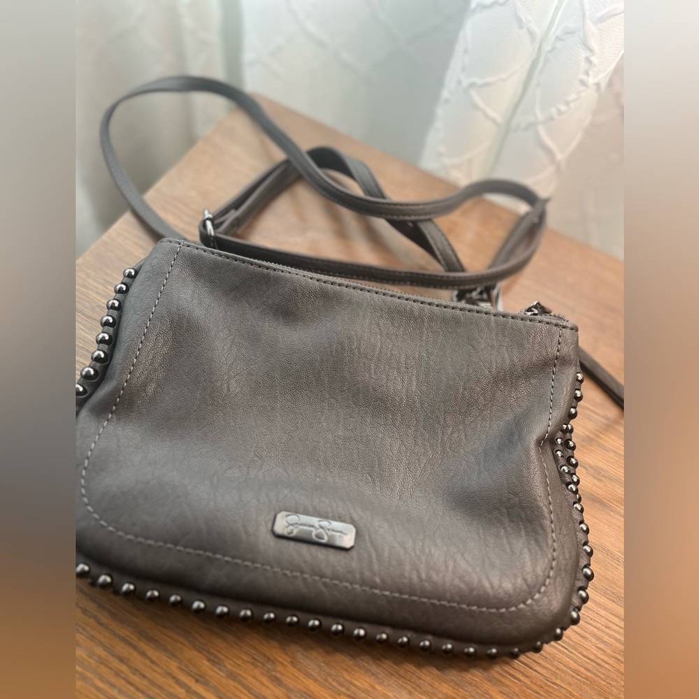 Jessica Simpson gray crossbody bag
